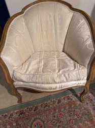 French Provincial Style Slipper Chair