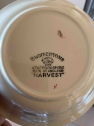 Swinerton's Staffordshire Harvest Pattern Plate