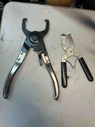 Assorted Specialty Pliers (Retaining Ring Pliers and Hose Clamp Pliers)