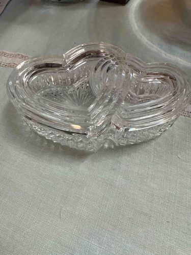 Crystal Double Heart Box