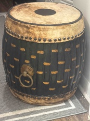 Decorative Barrel Drum / Stool