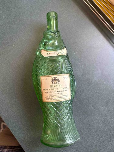Antinori 'Bianco della Costa Toscana' Fish-Shaped Wine Bottle