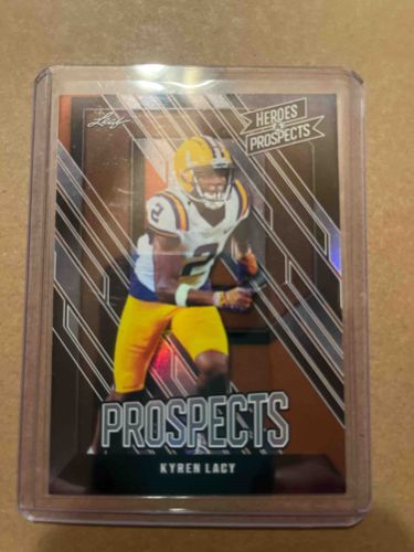 Kyren Lacy - Leaf Heroes and Prospects Football Trading Card