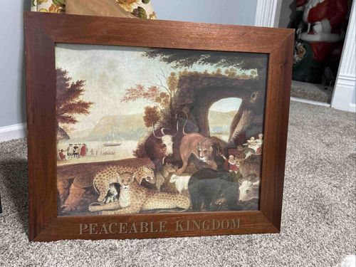 Framed Print of The Peaceable Kingdom