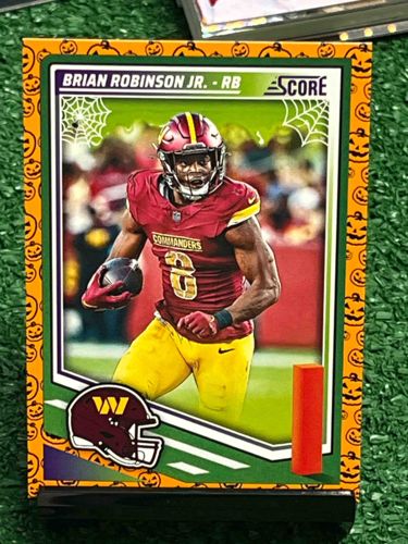 2023 Panini Score 'All-Hallows-Eve' Brian Robinson Jr. Football Trading Card