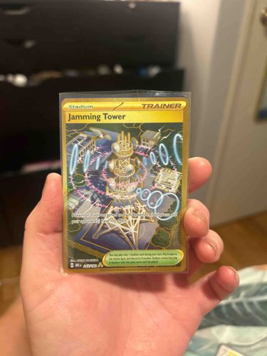 Jamming Tower (Hyper Rare / Gold) - Twilight Masquerade 226/167