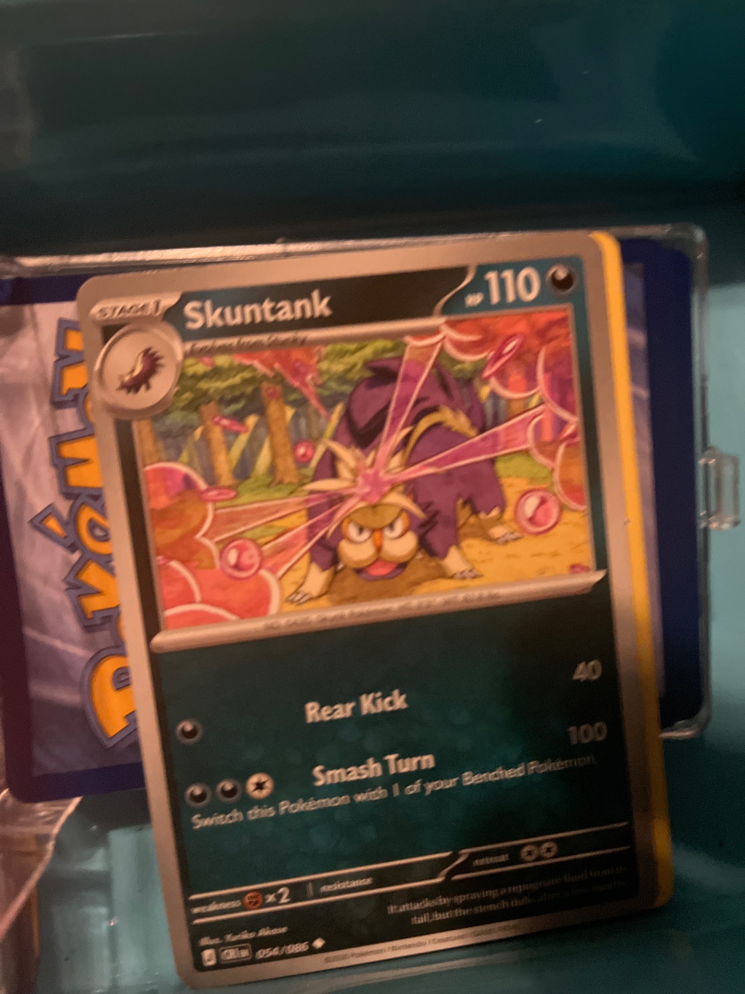 Submitted photo of Pokemon Trading Card - Skuntank (not authenticated)