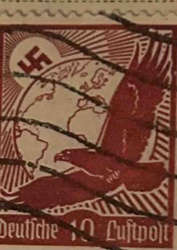 Deutsches Reich 1935 Airmail Stamp (10 Reichspfennig)