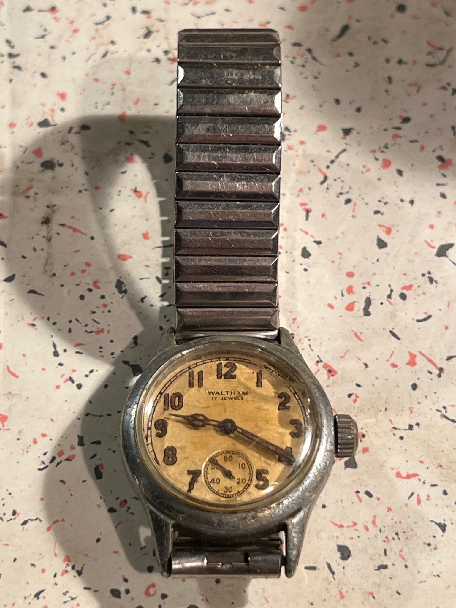 Submitted photo of Waltham mechanical wristwatch (not authenticated)