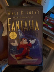 Walt Disney's Masterpiece: Fantasia VHS (The Sorcerer's Apprentice Edition)
