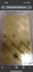 Credit Suisse Gold Bar (Patterned Surface)