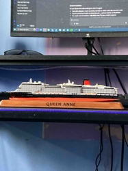 Queen Anne Cruise Ship Model