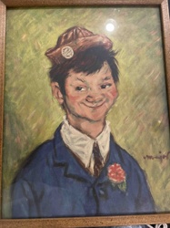 Caricature Portrait of a Boy