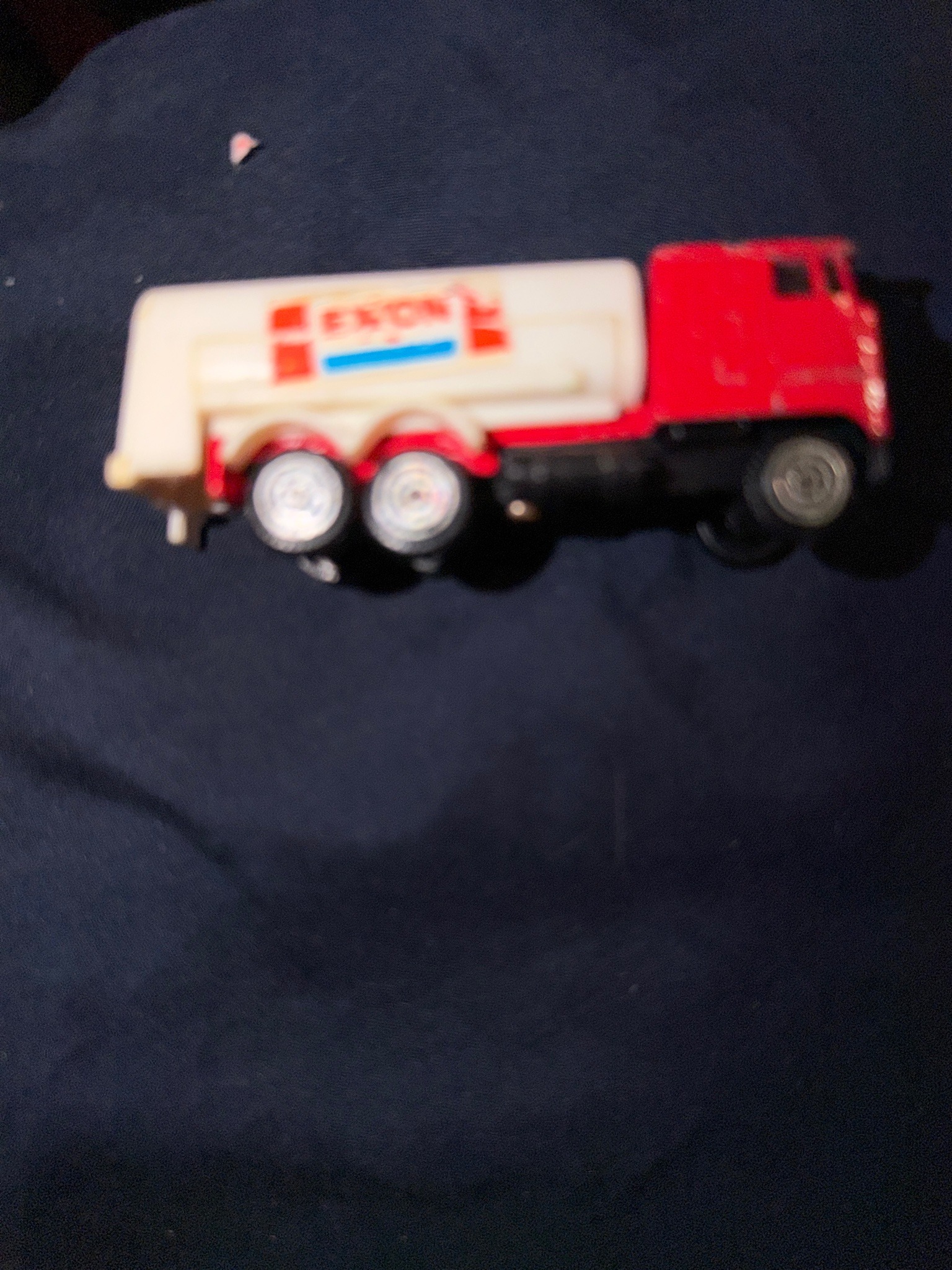 Submitted photo of Exxon tanker toy truck (not authenticated)