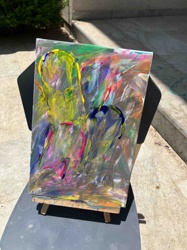 Abstract Expressionist Painting