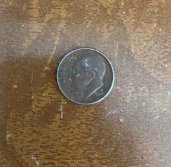 1949 United States Roosevelt Dime