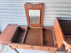 Antique/Vintage Vanity or Dressing Table with Hidden Mirror