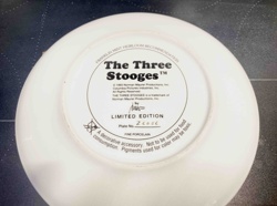 The Three Stooges Franklin Mint Limited Edition Collector Plate