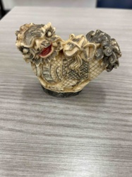 Carved Dragon/Foo Dog Figurine