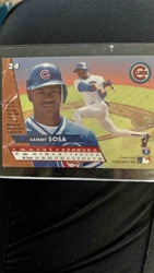 1993 Fleer Sammy Sosa Baseball Card #24