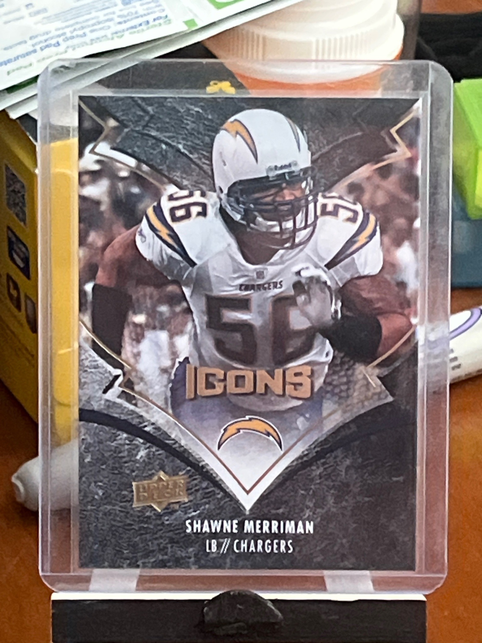 Shawne Merriman 2008 Upper Deck Icons Football Card