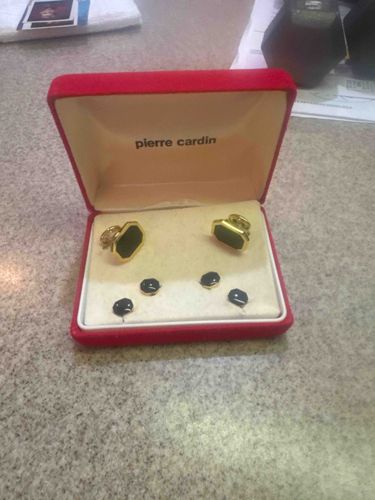 Pierre Cardin Cufflinks and Studs Set