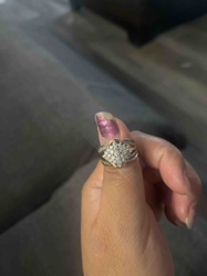 10k Gold Diamond Cluster Ring