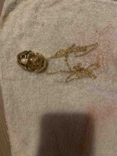 Scarab Beetle Pendant Necklace