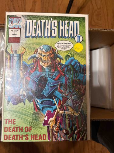 Death's Head II Issue #1 (Marvel UK Comics, March 1992)