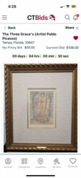 The Three Graces (Artist Pablo Picasso) - Limited Edition Etching