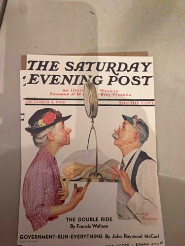 The Saturday Evening Post Magazine Cover - October 3, 1936