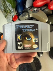 Perfect Dark Nintendo 64 Game Cartridge