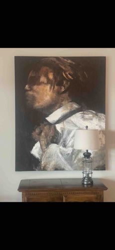 Contemporary Figurative Impasto Portrait