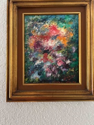 Abstract Floral Painting