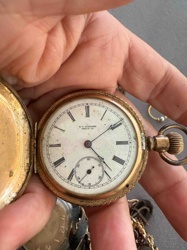 N.Y. Standard Watch Co. Open-Face Pocket Watch