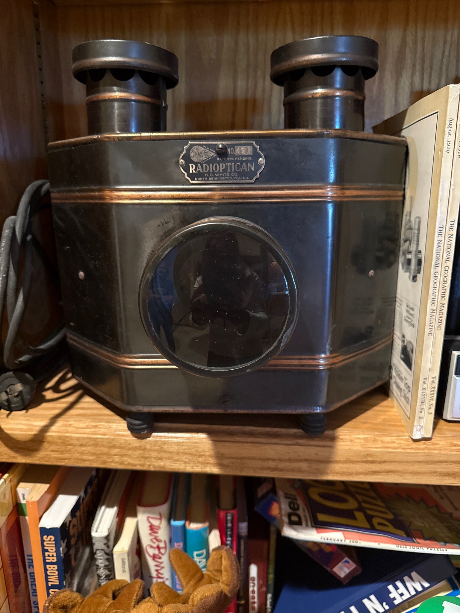 Submitted photo of Radioptican postcard projector (not authenticated)