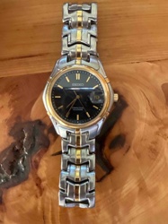 Seiko Two-Tone Perpetual Calendar Wristwatch