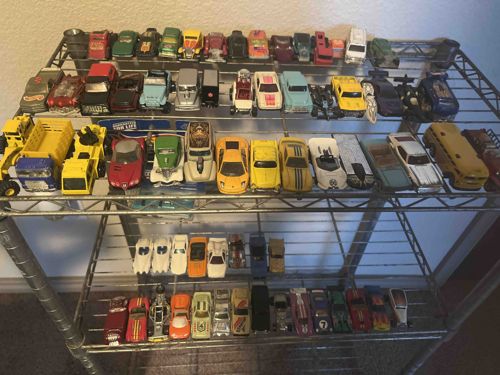 Collection of Assorted Die-Cast Toy Vehicles