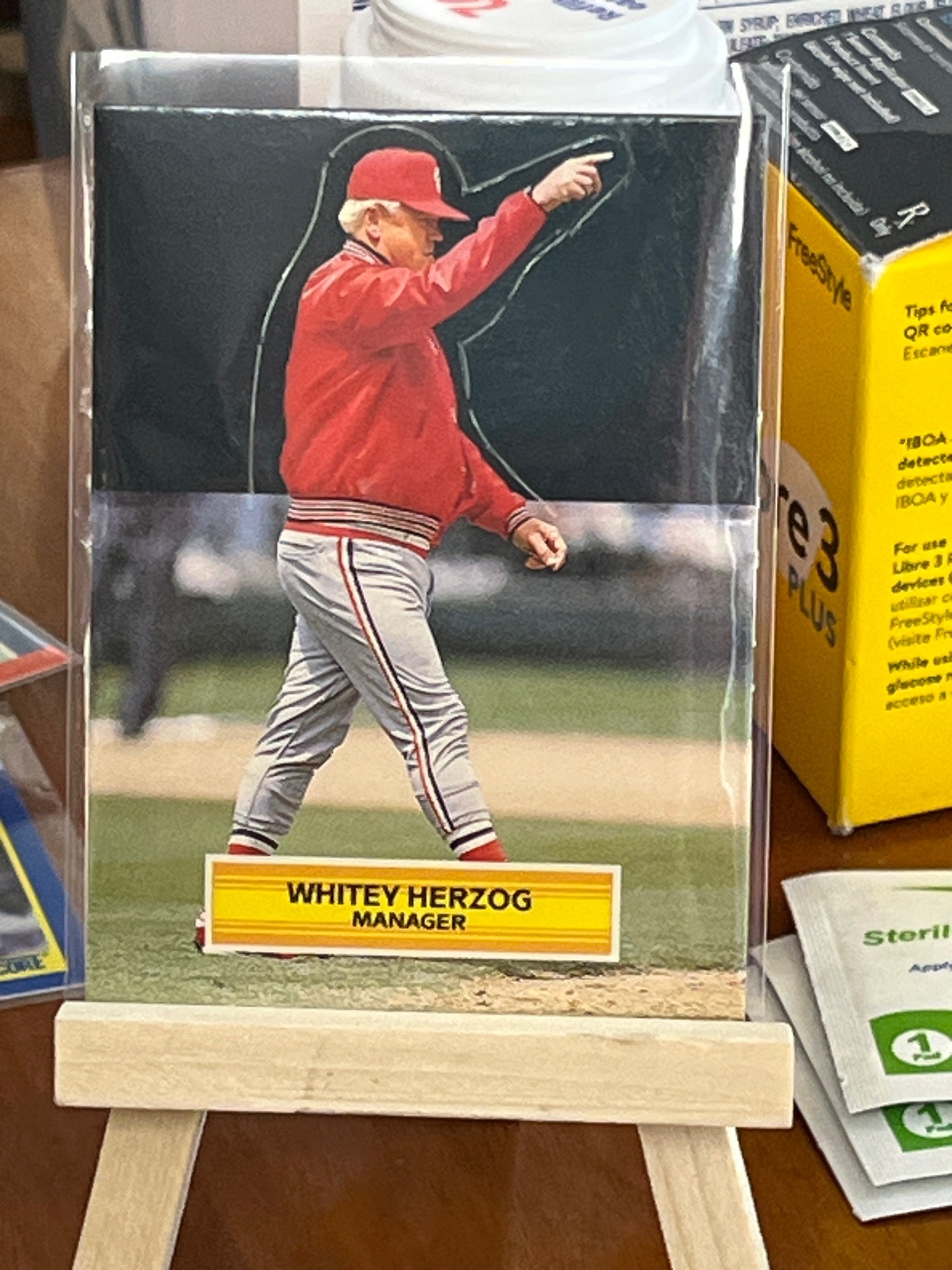 1991 Score Baseball Card - Whitey Herzog #879