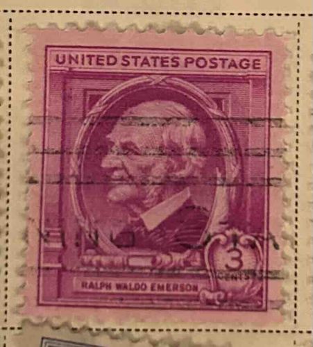 Ralph Waldo Emerson 3 Cents United States Postage Stamp