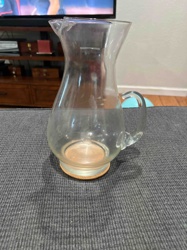 Glass Pitcher with Cork Base