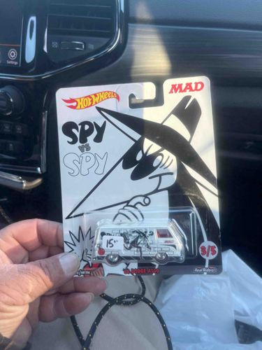 Hot Wheels 'MAD Spy vs Spy' '70s Dodge A100 Van