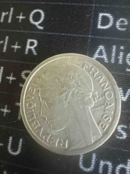 French 'Morlon' Franc Coin (Obverse)