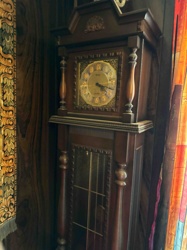 Traditional Wooden Grandfather Clock