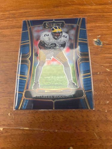 Charles Woodson Select Football Trading Card (Michigan Wolverines)