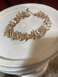 Mother-of-Pearl/Shell Chip Necklace