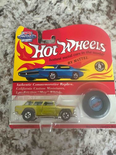Hot Wheels Vintage Collection Commemorative Replica - Metallic Green Station Wagon with "Mag" Wheels