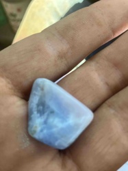 Tumbled Blue Lace Agate Specimen