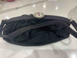 Vintage-Style Frame Bag with Rose Clasp