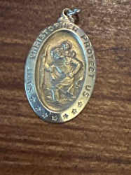 Saint Christopher Religious Medal